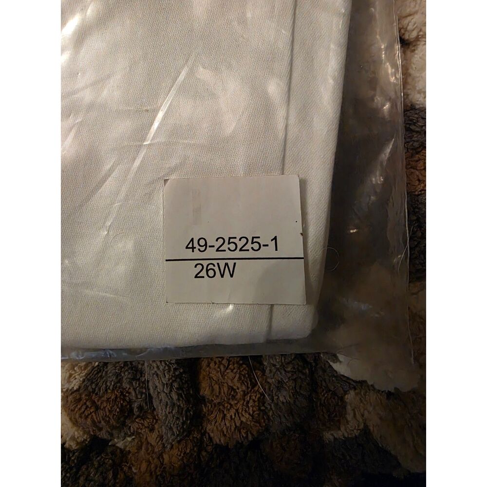 Woman  Within White Capri size 26 - Picture 7 of 9
